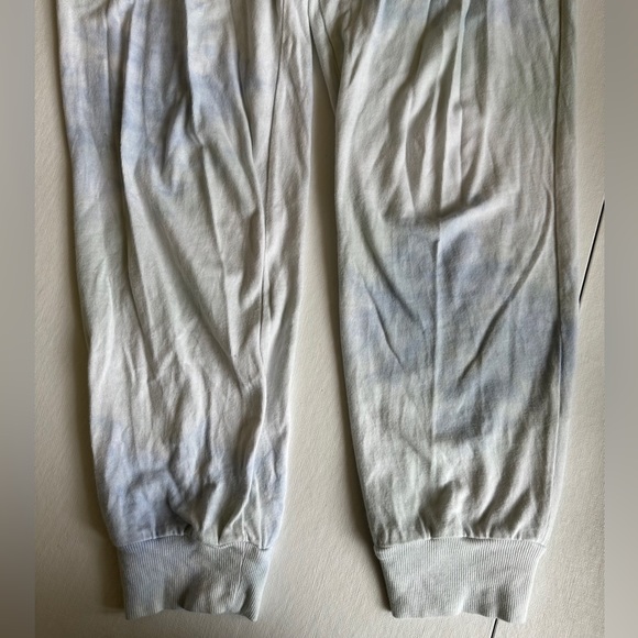Michael Stars Blue/Teal/White Tie Dye Jogger Sweatpants Size M - Picture 6 of 7